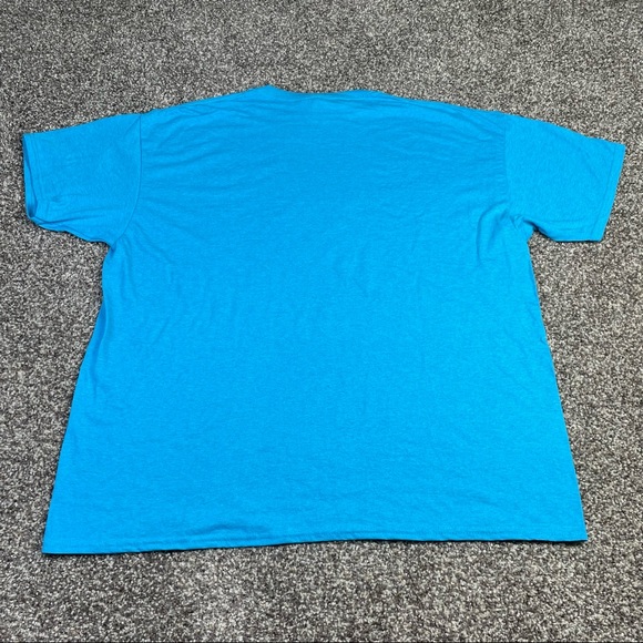 GOLDEN ROAD BREWING Blue & Yellow Graphic Short Sleeve T Shirt - Picture 2 of 6